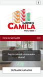 Mobile Screenshot of imoveiscamila.com.br